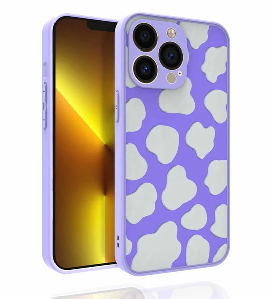 iPhone 13 Pro Kılıf Desenli Kamera Korumalı Parlak Nora Kapak ürün görseli