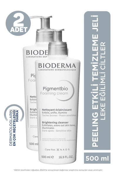 Bioderma Pigmentbio Foaming Cream 500 ml 2 Adet