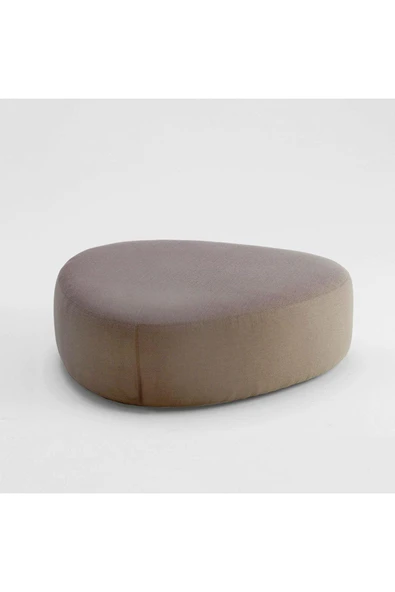 Stone Maxi Üçgen Asimetrik Puf / Orta Sehpa / 75x75 cm H:40 cm - 7