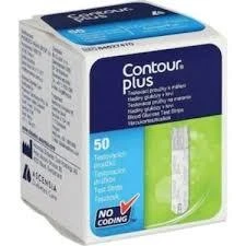 Contour Plus Test Stripi 50'li