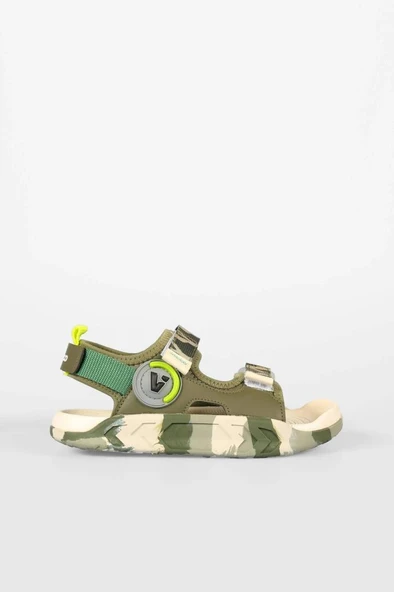 Vicco Tape 332.F25Y.206 Anatomik Taban Erkek Çocuk Sandalet Haki 31-36