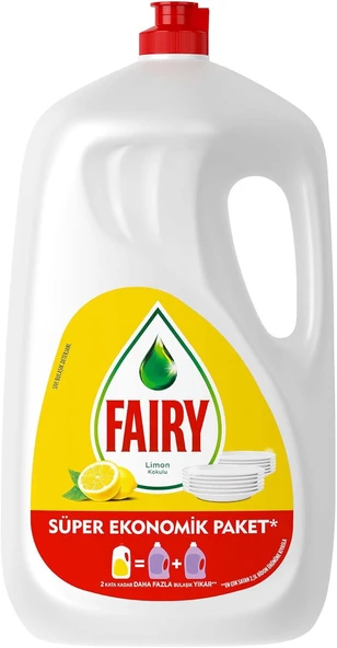Fairy Sıvı Bulaşık Deterjanı Limon Kokulu 2600 Ml