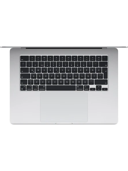 MacBook Air M3 Çip 16GB 512GB SSD macOS 15" Taşınabilir Bilgisayar Gümüş MXD23TU/A - 2