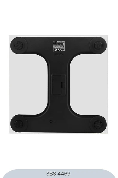 Sinbo SBS-4469 Bluetooth Dijital Yağ Su Kas Vücut Kitle Endeksi Kilo Ölçer Tartı Baskül - 5