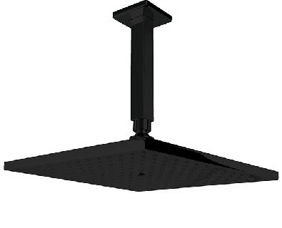 NEWARC CORNER TAVANDAN AYARLI DUŞ BAŞLIGI (SİYAH)