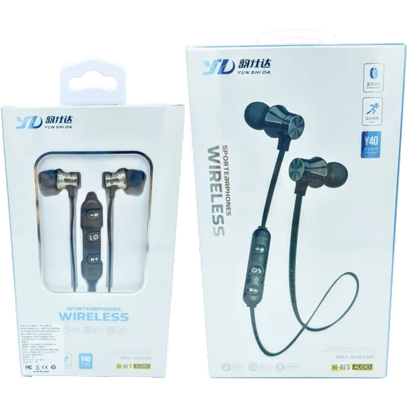 Mıknatıslı Sport Bluetooth Kulaklık DVIP Y40