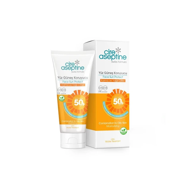 CİREASEPTİNE YÜZ GÜNEŞ KORUYUCU KARMA VE YAĞLI CİLTLER 50 ML