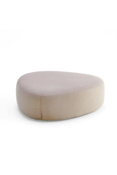 Stone Maxi Üçgen Asimetrik Puf / Orta Sehpa / 75x75 cm H:40 cm - 10