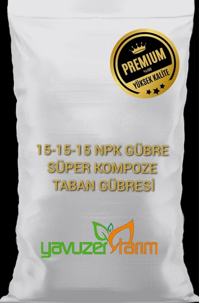 Npk Gübre 15 15 15 Süper Kompoze Taban Gübresi Npk Gübre 25 KG - 2