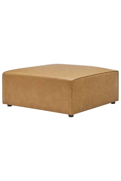 Lüx Suni Deri Kare Puf /orta Sehpa 60*60 Cm - 6