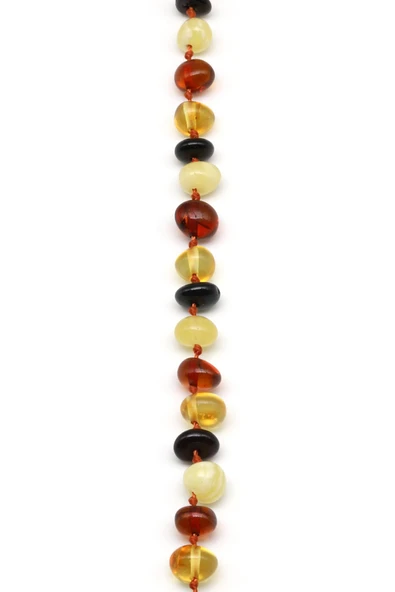 Damla Kehribar Bebek Diş Bileklik – 14 cm - 2