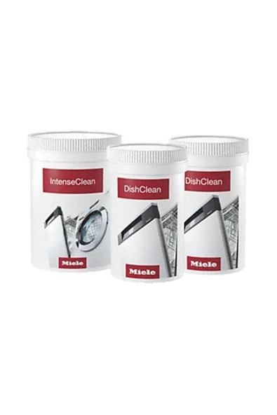 Miele Cihaz Temizleme Tozu 3'lü Set (Çamaşır&Bulaşık Mk.)