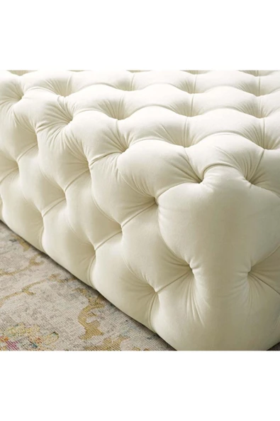 Kapitoneli Kare Puf/bench/orta Sehpa 80*80 Cm Yükseklik 40 Cm - 6