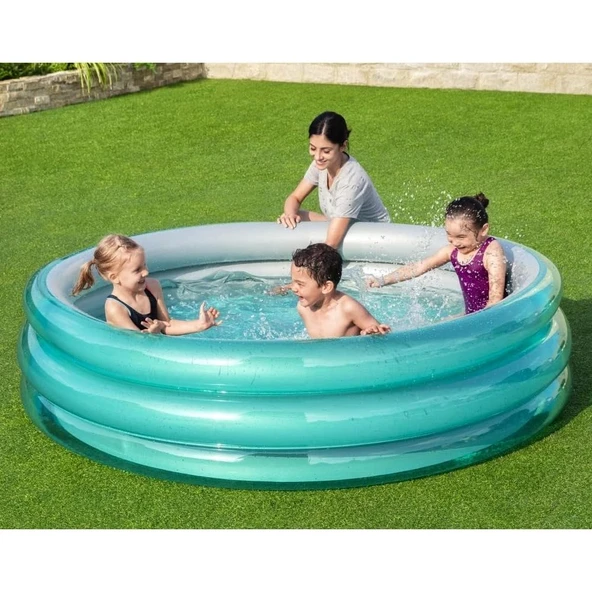 Bestway 51043 3 Halkalı Jumbo Havuz 201 x 53 Cm - 2