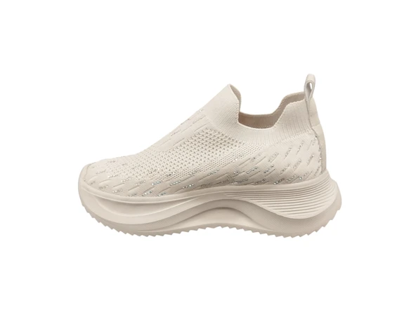 Ventes 679707Z Memory Foam Ortopedik Taban Günlük Kadın Triko Sneaker Ayakkabı - 2