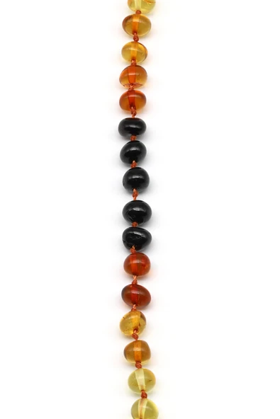 Damla Kehribar Bebek Diş Bileklik – 14 cm - 2