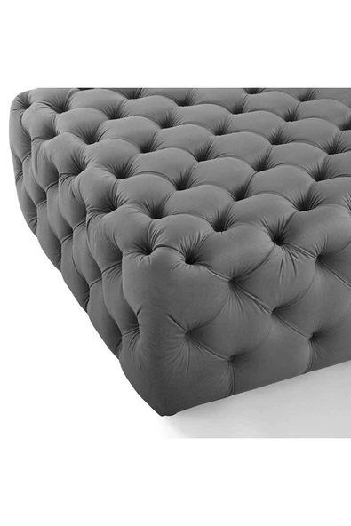Kapitoneli Kare Puf/bench/orta Sehpa 90*90cm Yükseklik 40 Cm - 5