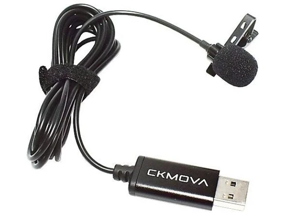 CKMOVA LUM 4 USB-A Girişli Klipsli Yaka Mikrofonu - OUTLET Açılmış Kutu (Sıfır Kondisyon)