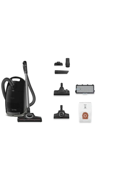 Miele Guard M1 Cat & Dog Obsidian Black - Toz Torbalı Süpürge - 6