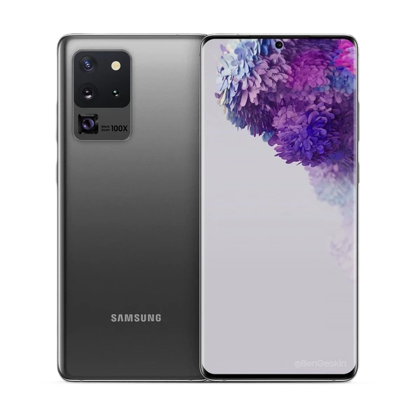 Samsung Galaxy S20 Ultra 128GB Gri ( Yenilenmiş -  Çok iyi )