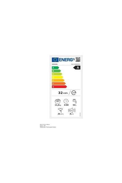 Samsung Ww11db8b95ghah 11 Kg 1400 Devir Çamaşır Makinesi - 6