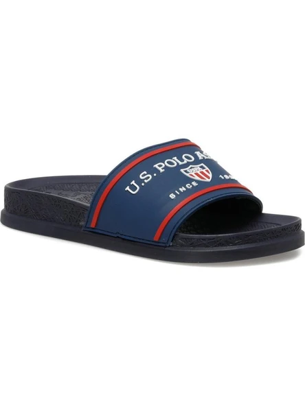 U.S.POLO ASSN GANO 2FX LACİVERT KIRMIZI COMFORT CASUAL ANATOMİK TERLİK