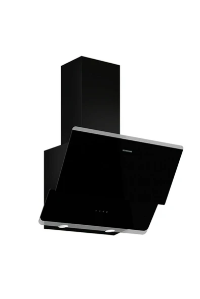 Silverline Siyah Cam Ankastre Set (3490 Oslo 60 Siyah+cs5365b01+bo6504b01) - 2