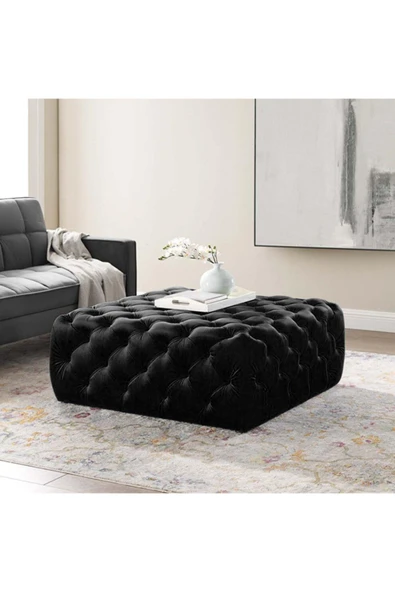 Kapitoneli Kare Puf/bench/orta Sehpa 80*80 Cm Yükseklik 40 Cm - 7