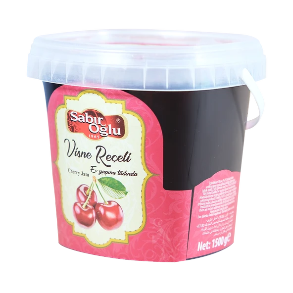 SABIROĞLU VİŞNE REÇELİ NET 1500 GR - 3