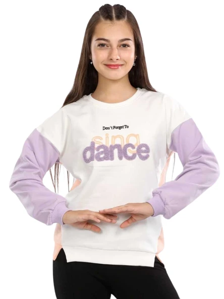 SING DANCE SUZENELİ KIZ SWEATSHIRT