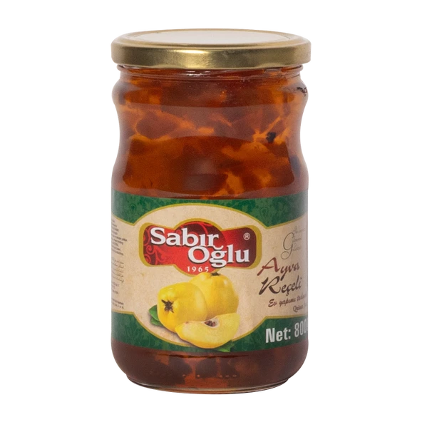SABIROĞLU AYVA REÇELİ NET 800 GR KAVANOZ - 1