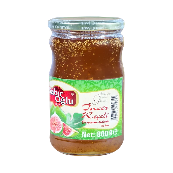 SABIROĞLU İNCİR REÇELİ NET 800 GR KAVANOZ
