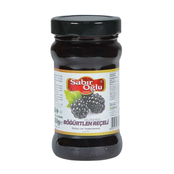 SABIROĞLU BÖĞÜRTLEN REÇELİ NET 360 GR KAVANOZ