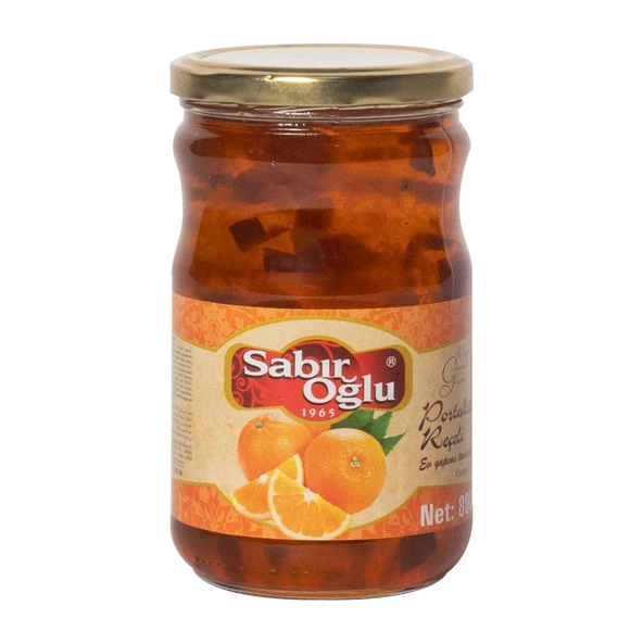 SABIROĞLU PORTAKAL REÇELİ NET 800 GR KAVANOZ