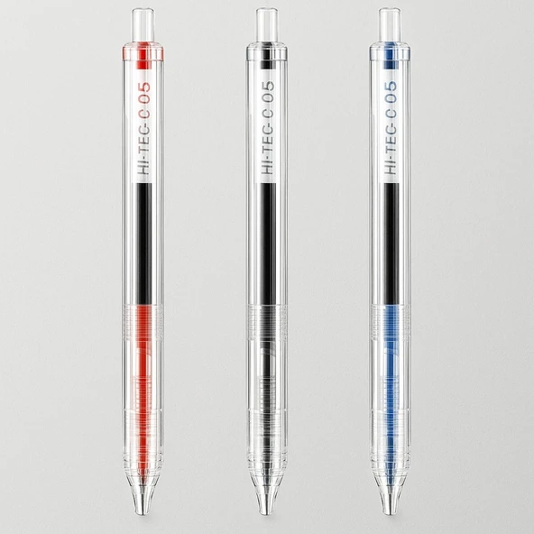 Writech 0.5 Basmalı Pilot Kalem Seti (3 Adet)