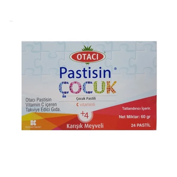Otacı Pastısın Cocuk C-Vıt.Kar.Mey.24 Pastıl