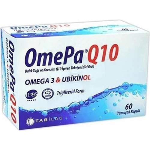 Omepa Q10 Omega 3 Ubıkınol 60 Kapsul