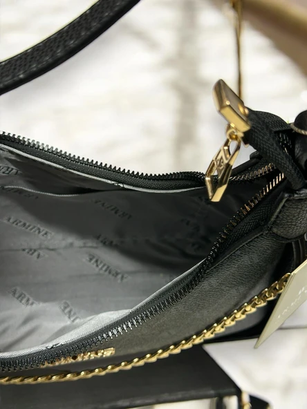 Armine Kartlık ve Bileklik Hediyeli El Ve Kol Çantası Omuz Çantası - Resim 6