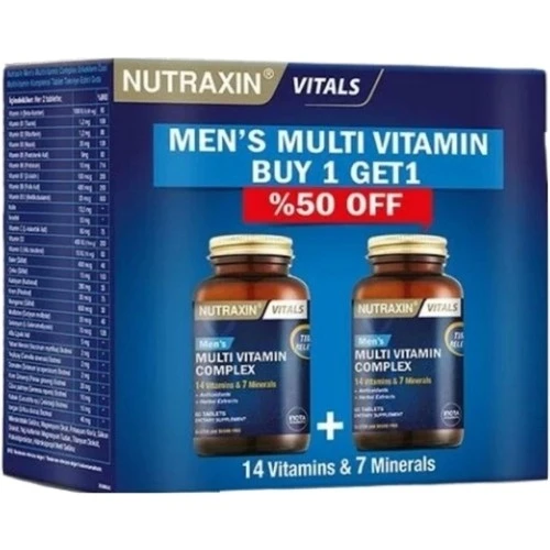 Nutraxın Erkek Multı Kofre 2.%50