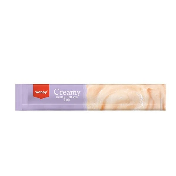 Wanpy Krema Ördekli Sıvı Köpek Ödülü 5x14 Gr - 2