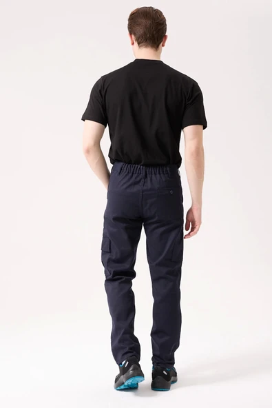 GALANTHUS TECHNİC PANTOLON Erkek Lacivert Kargo Cepli Rahat Kalıp Dayanıklı İş Pantolonu - Resim 7