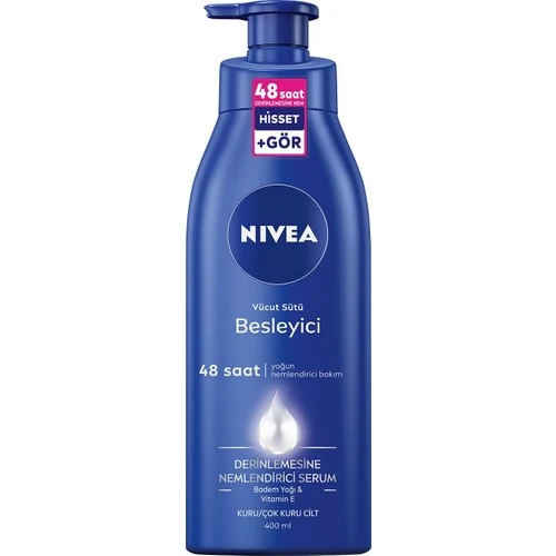 Nıvea Body Vücut Nemlendirici Süt Kuru Cilt 400Ml
