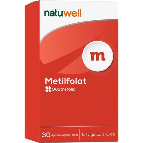 Natuwell Metılfolat Odt 30 Tb