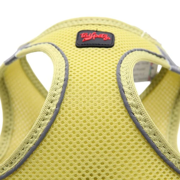Tailpetz Air Mesh Harness Köpek Göğüs Tasması Xxsmall Olive 24-28x28-32 Cm - 2