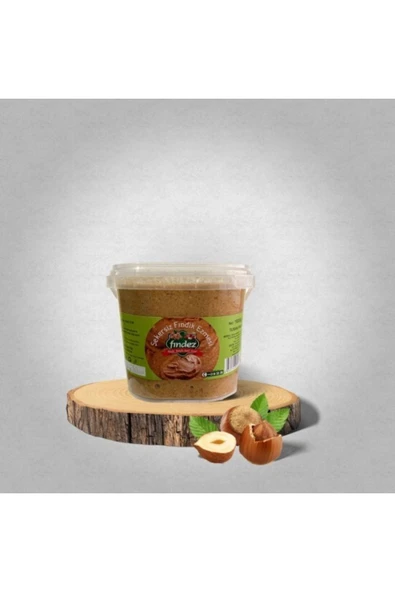 Şekersiz Fındık Ezmesi Plastik 1 Kg.
