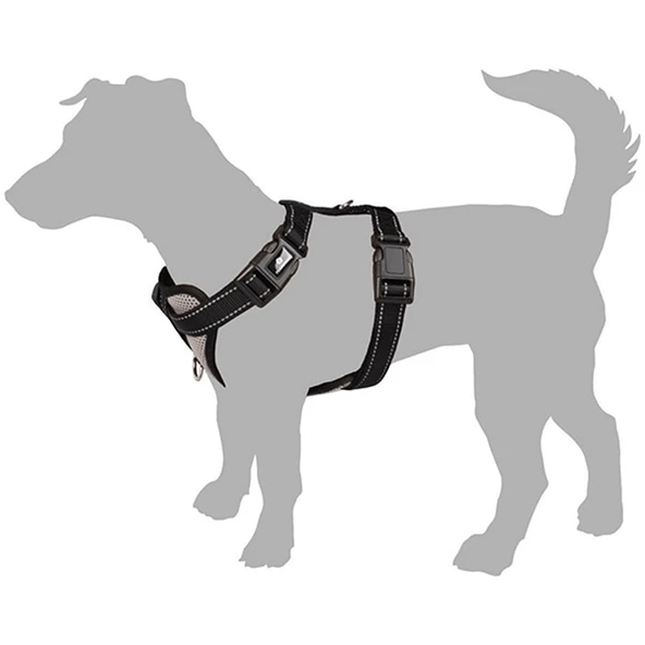 Flamingo Milou Köpek Göğüs Tasması Medium Fuşya 40-55 Cm - 3