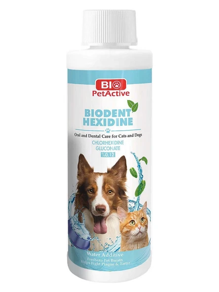 Pet Active Biodent Hexidine Ağız Ve Diş Bakım Solüsyonu 250 ml