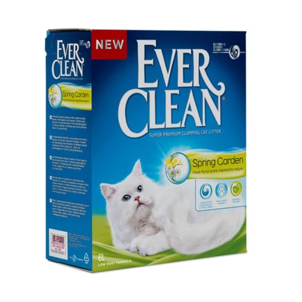 Ever Clean Spring Garden Topaklanan Kedi Kumu 6 Lt - 2