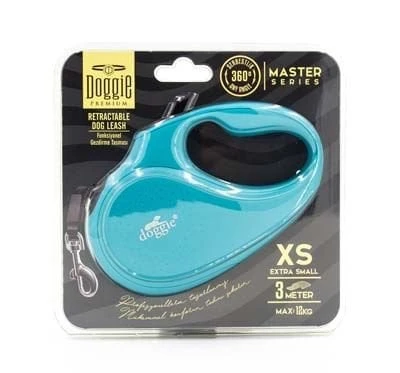 Doggie Master Otomatik Köpek Uzatma Tasması Xsmall Açık Mavi 12 Kg 3 Mt - 4