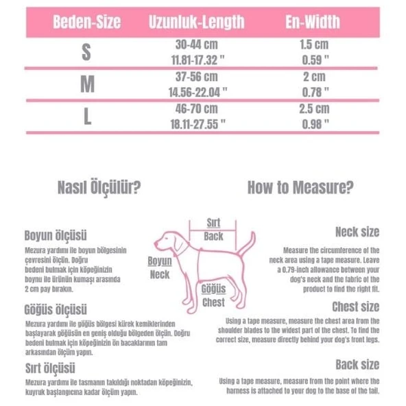 Lindo Dogs Touch H Tipi Köpek Göğüs Tasması Beden Beyaz/Mavi Medium - 4